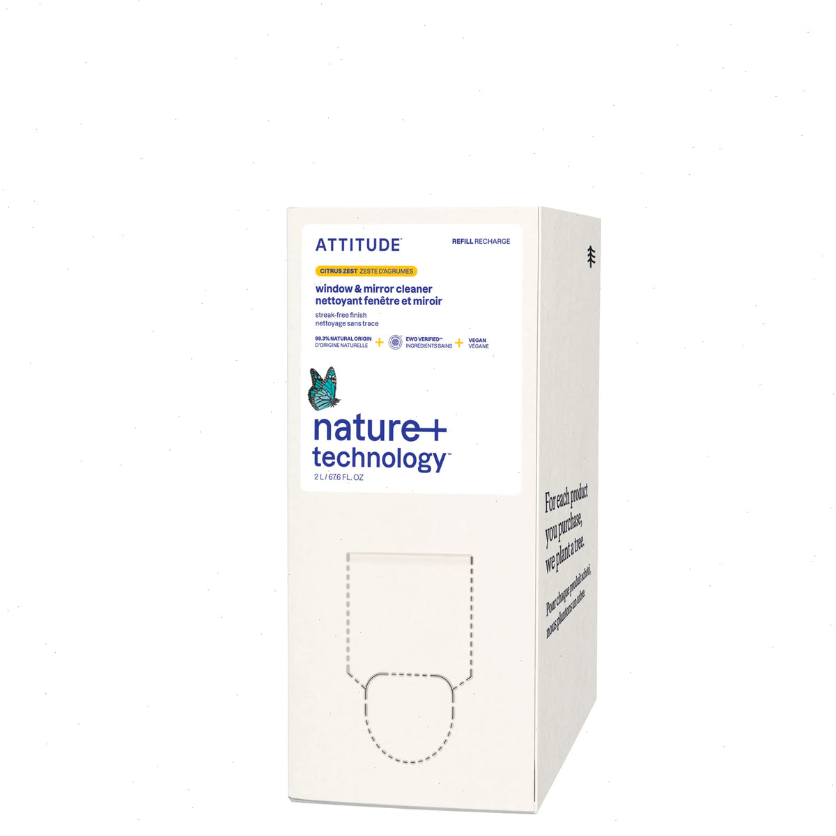 Window & Glass Cleaner -Eco-Refill 67.6 FL. OZ.