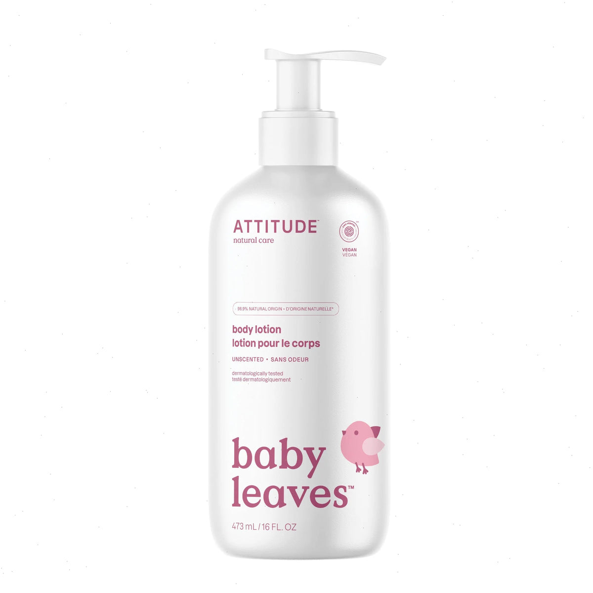 Baby Body Lotion Unscented-16 FL. OZ.
